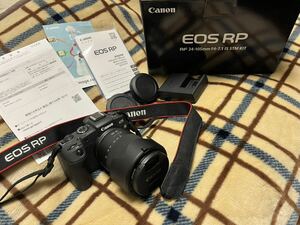 EOS RP RF24-105 IS STM レンズキットCanon ショット数7000弱