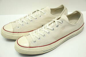 コンバース オールスター Low チャックテイラー◆30.5cm◆CONVERSE◆ALL STAR◆ホワイト◆スニーカー◆中古品◆USA購入