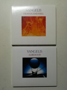 【CD×2】Vangelis - Heaven And Hell/ Albedo 0.39 1975/76年 2枚まとめて(2013年EU盤)ギリシャシンセ/インストプログレ名盤 ヴァンゲリス