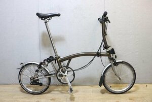 激レア!!■BROMPTON ブロンプトン S6L-X スーパーライトモデル BLACK LACQUER 16インチ折畳ミニベロ 2X3S 2020年モデル