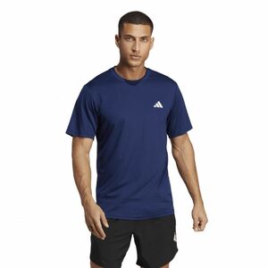 ●送料390円可能商品 アディダス ADIDAS 新品 メンズ 吸汗速乾 ドライ トレーニング 半袖 Tシャツ 紺 Lサイズ [IC7429-L] 三 弐★QWER★