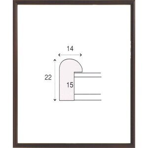 デッサン用額縁 木製フレーム 6700 三三サイズ ブラウン