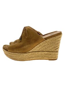 UGG australia◆サンダル/24cm/キャメル/スウェード/1019900