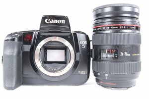 ★Canon キャノン EOS5 デジタル 一眼レフ カメラ EF 24-70mm F2.8 L USM ズーム レンズ 2789-AS①