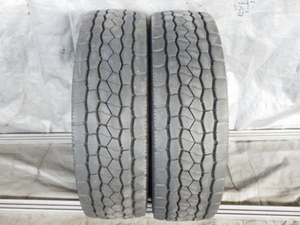 245/70R19.5 136/134J ブリヂストン M800 中古 7分山 2本セット オールシーズンタイヤ 2019年製 UT2873