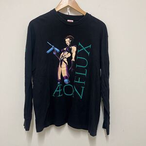 (23)Supreme 22SS Aeon Flux L/S Tee Black イーオン フラックス シュプリーム ロングスリーブTシャツ 長袖 ブラック M