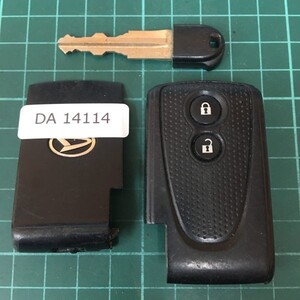 DA14114 点灯無しダイハツ ムーヴ 純正 スマートキー ２ボタン キーレスL175S L375S L675S L575S L455S