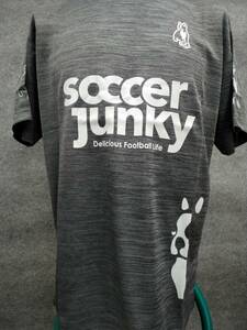 サッカージャンキー soccer junky サッカーウェア フットサルウェア カジュアルウェア Tシャツ SJ0699 ヘザーグレー XLサイズ