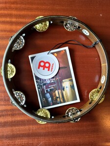 MEINL Percussion マイネル タンバリン Vintage Wood Tambourine Dual-Alloy Jingles TA1VM-WB 【国内正規品】