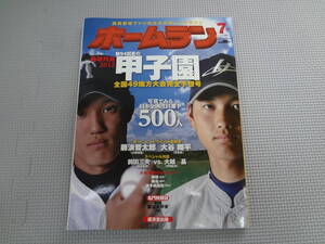 と2-f07【匿名配送・送料込】ホームラン　2012　7月号　第94回甲子園　地方大会完全予想号　藤浪晋太郎　大谷翔平