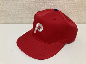 試着のみ 新品同様 MLB フィラデルフィア フィリーズ PHILLIES 90s 旧ロゴ VINTAGE ヴィンテージ スナップバック キャップ