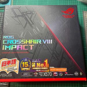 ASUS ROG CROSSHAIR VIII IMPACT DTXマザーボード　AM4 X570 ITX 