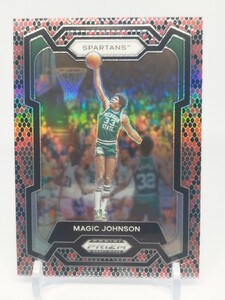 【SSP】マジック・ジョンソン 2024 Panini Prizm Draft Picks Basketball MAGIC JOHNSON Snakeskin レイカーズ