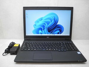 ☆1円☆第8世代.NEC Versa Pro VKT16/X-3.Core i5 1.60GHz/8GB/SSD256GB/高解像度1,920×1,080/DVD/無線/カメラ/Bluetooth/Office/Win11☆