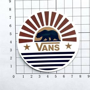 VANS OFF THE WALL California Republicステッカー バンズ オフザウォール カリフォルニア共和国 ステッカー