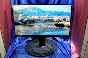 ◆使用時間6808H EIZO　27型フルフラット＆フレームレス　液晶ディスプレイ FlexScan EV2750-BK 49290Y