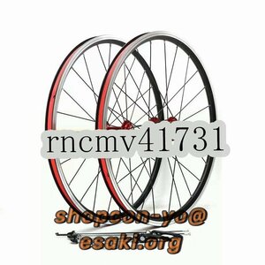 ホイールセット 20インチ折りたたみ自転車 100/130mmハブ対応11スピードカセッ24穴451BMXリムVブレーキクイックレリースホイール