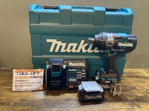 025♪未使用品♪makita マキタ 充電式インパクトレンチ 40Vmax TW001GRDX