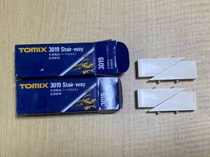 TOMIX 3019 外部階段パーツ(2コ入) 高架駅用 2個セット