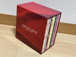 中森明菜 AKINA BOX 1982-1989 紙ジャケトCD 18枚組 