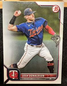 2022 Bowman ジョシュ・ドナルドソン Josh Donaldson #80