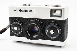 #1657★美品★Rollei ローライ 35T シルバー Tessar 40mm F3.5 テッサー フィルム コンパクトカメラ ★