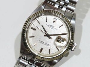 261★ROLEX DATEJUST Ref 1601 ロレックス デイトジャスト シルバー文字盤 自動巻 腕時計 稼働品★