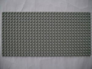 【中古】レゴ[LEGO] 16x32基礎板 プレート[3857] ライトグレー(旧灰)[Light Gray](2) #6990,#6399,#4555,#6958他 正規品 オールドレゴ