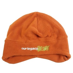 STUSSY ステューシー ×OUR LEGACY WORK SHOP 24SS POLAR FLEECE BEANIE RUST ビーニー 茶 Size 【フリー】 【新古品・未使用品】 20786238