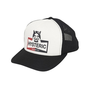 新品 大人気！ヒステリックグラマー メッシュキャップ【HYSTERIC UNLIMITED】黒