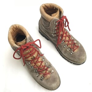 60s-70s?/Vintage☆adidas/アディダス☆本革トレッキング/マウンテンブーツ/シューズ【9.5/28.0茶】登山靴/Leather/Hiking/Boots◇bWB113-1