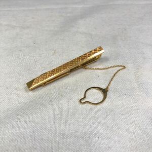 ネクタイピン K18 イエローゴールド 18金 タイピン メンズアクセサリー 貴金属 総重量5.2g