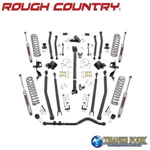 [ROUGH COUNTRY ラフカントリー] 6インチ ロングアーム リフトアップキット 4ドア N3ショック付き Jeep ジープ ラングラー JL/66030