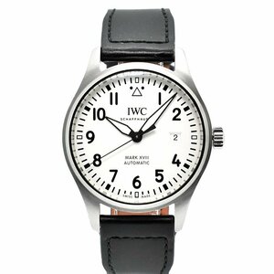 IWC　パイロットウォッチ　マーク18　IW327002　40mm　シルバー　革