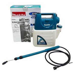 動作品■makita マキタ 充電式噴霧器 10.8V 5L バッテリー工具 コードレス 除草剤 園芸 農作業 MUS052D 中古品■兵庫県姫路市発 J1