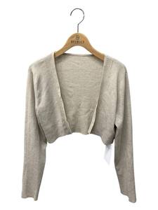 FOXEY フォクシー カーディガン 38 Knit Cardigan Prairie ベージュ ITPT2BSLYBCW