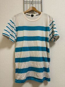 ［Paul Smith JEANS］ポールスミス　ボーダーTシャツ 半袖　L Y3436