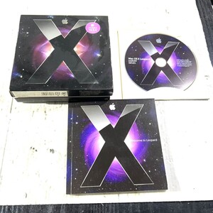 Mac OS X LEOPARD 10.5.4 インストールDVD (B5560