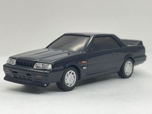 ■★UCC 日産レーシングスピリット Rの系譜コレクション　2　スカイライン　GTS-R(R31) BLUE BLACK　1/64ダイキャスト製