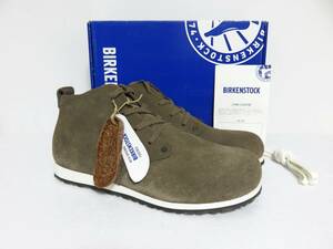 送料無料 新品 BIRKENSTOCK DUNDEE PLUS 41 TAUPE スエード ドイツ製 ビルケンシュトック ダンディー トープ