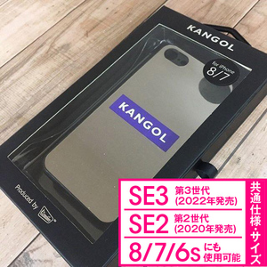 KANGOL カンゴール ミラー仕様 MIRROR BOX iPhoneSE3 iPhoneSE2 iPhone8 iPhone7 iPhone6s iPhone6 兼用サイズ スマホケース 2029990151002