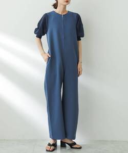 SENSE OF PLACE by URBAN RESEARCH 23SS アーバンリサーチ ボリュームスリーブオールインワン 1枚で華やかスタイリングの完成 BLUE S