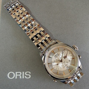 SS　ORIS　オリス　アートリエ　ワールドタイマー　690 1904 4501　oris690 ETA2836-2ベース　未使用《 即決・消費税無・送料込 》箱・保