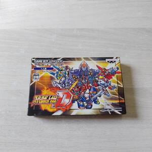 ★ソフトと説明書無し　GBA　スーパーロボット大戦D　箱のみ　　何本でも同梱可★