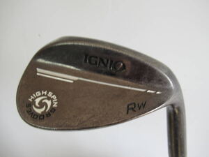 ★IGNIO イグニオ RW HIGH SPIN ウエッジ SW 56° 純正スチールシャフト J779　★レア★激安★中古★　★