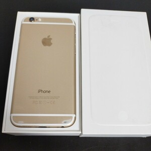 中古品★Apple iPhone6 A1586 ゴールド 64GB