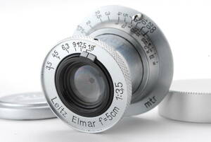 [AB-品]Leica ELMAR L 50mm F3.5★キャップ★エルマー★2996
