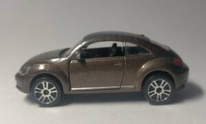 マジョレット Majorett ニュービートル VW フォルクスワーゲン 茶 マイカ ブラウン チョコレート ミニカー 1/60 ドア開閉 ルース 箱なし