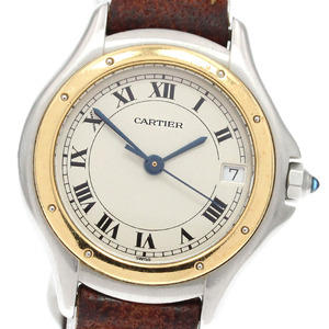 カルティエ CARTIER W350058F パンテールクーガーSM デイト クォーツ レディース _861545