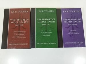 366-C25/【洋書】The History of Middle-Earth 全3巻セット/J.R.R.Tolkien/トールキン 中つ国の歴史